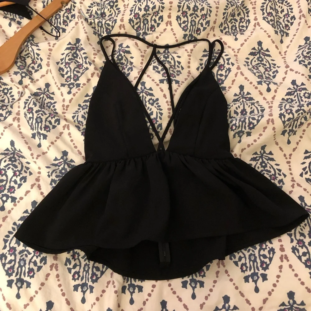 Peplum Top - Picture 1 of 3